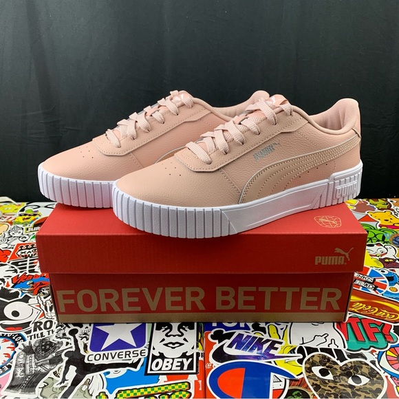 Puma Shoes - Puma Carina 2.0 Pale Pink Women's Various Sizes
